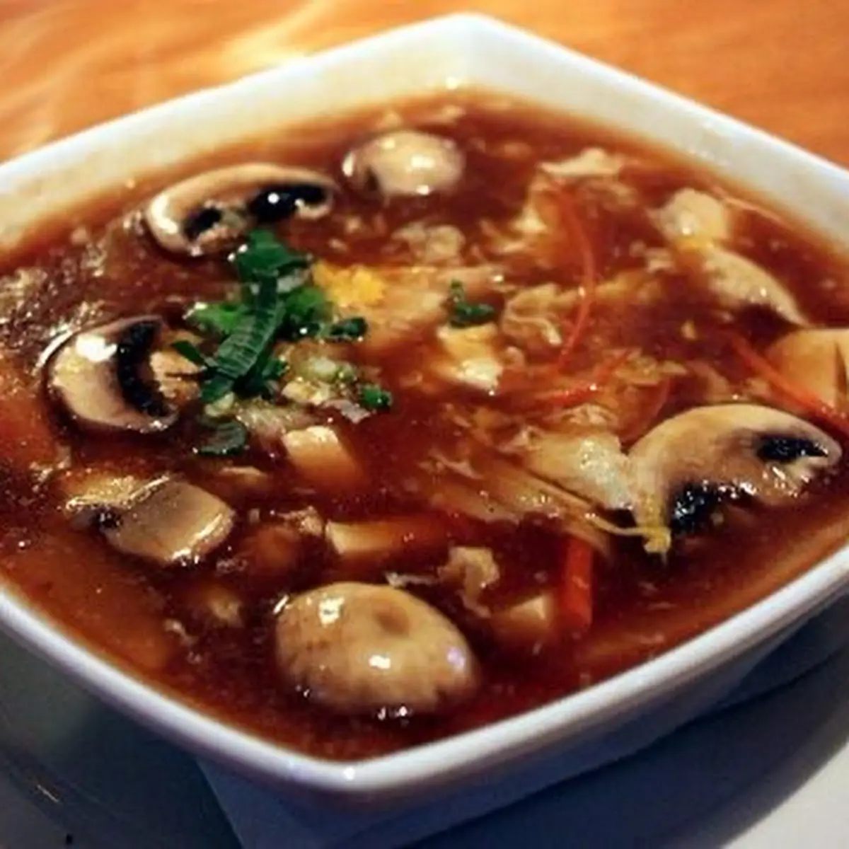 hot & sour soup 酸辣汤